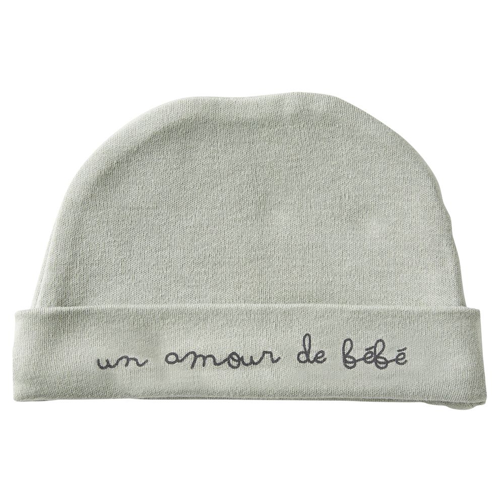 Bonnet doublé coton \