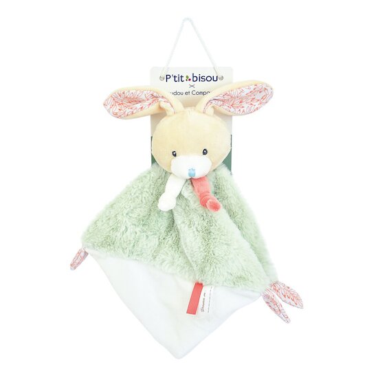 P’tit bisou Doudou Iris Vert  P’tit bisou Doudou Iris Vert