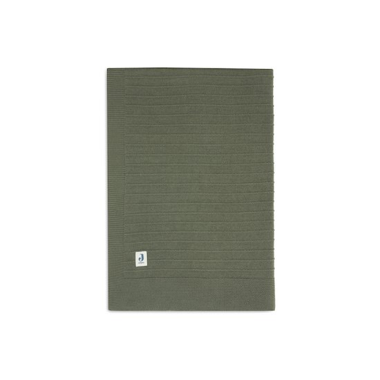 Jollein Couverture Pure Knit Leaf Green 100x150 cm