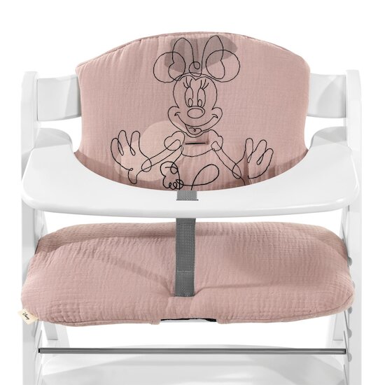 Hauck Coussin chaise haute Highchair Pad Select Minnie Mouse Rose 