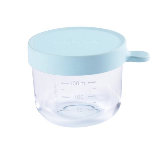 Béaba Portion verre Light Blue 150 ml