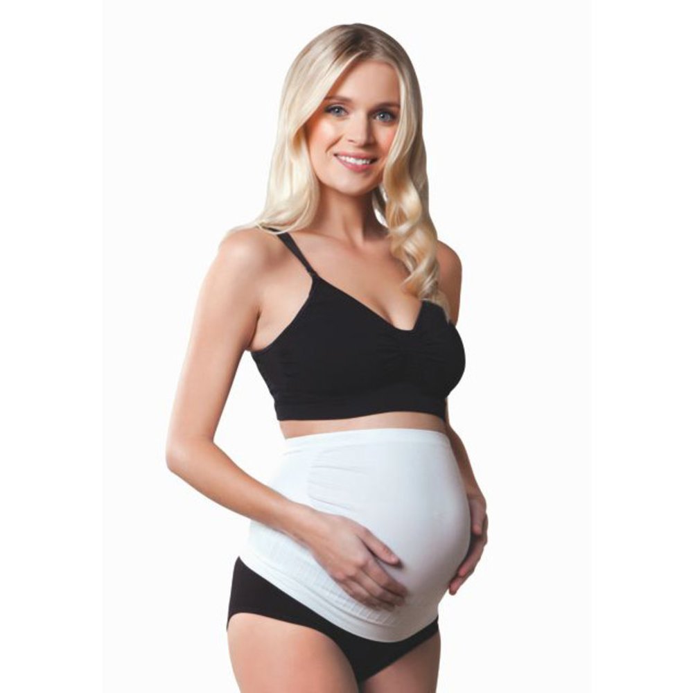 Bandeau maternité sans coutures BLANC Carriwell