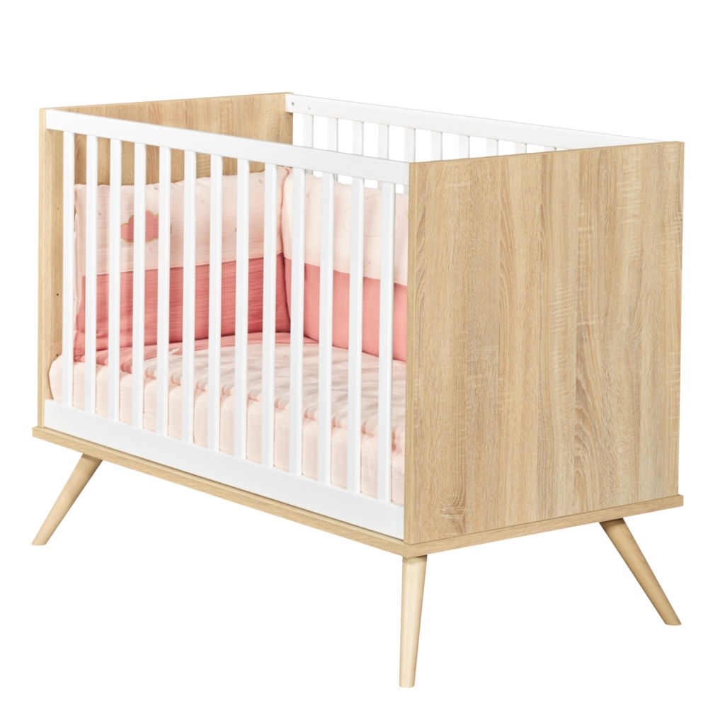 Lit bébé Seventies BEIGE Sauthon