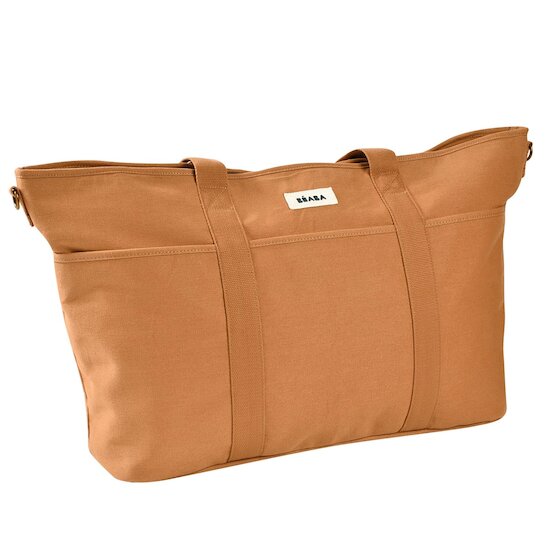 Béaba Sac à Langer XXL 11 Compartiments Madrid Ocre / Cognac  Béaba Sac à Langer XXL 11 Compartiments Madrid Ocre / Cognac