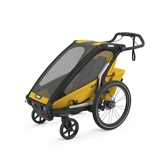 Thule Chariot Sport 1, Remorque à vélo pour 1 enfant Spectra Yellow 