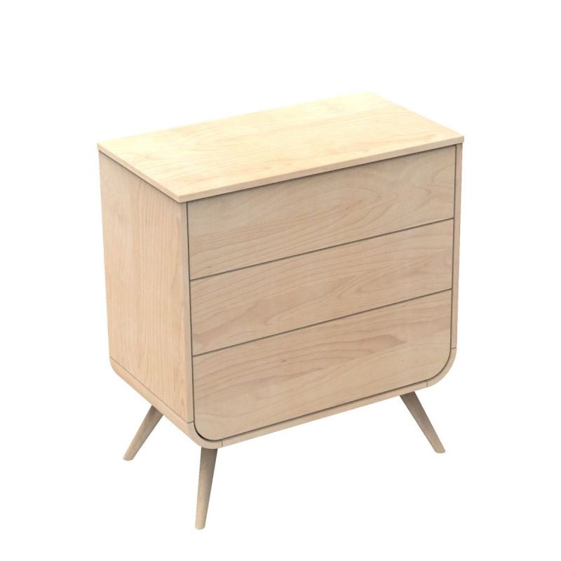 Commode pieds bois Galopin BEIGE Sauthon Original