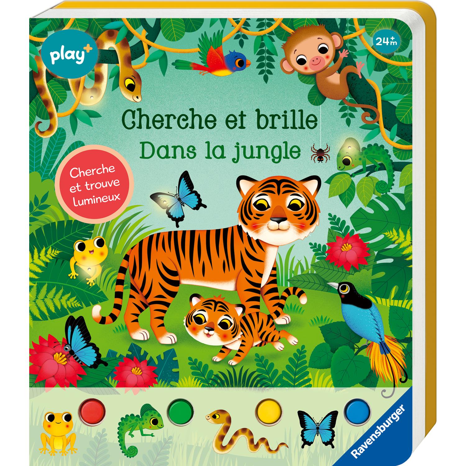 Play+ - Livre Cherche et brille MULTICOLORE Play+