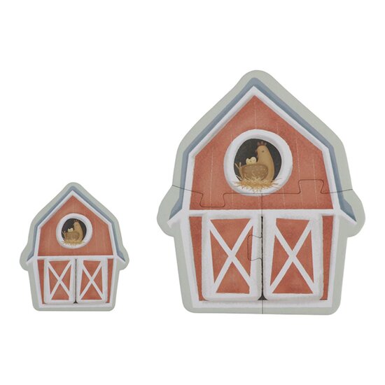 Little Dutch Puzzle 6 en 1 FSC Little Farm  Little Dutch Puzzle 6 en 1 FSC Little Farm