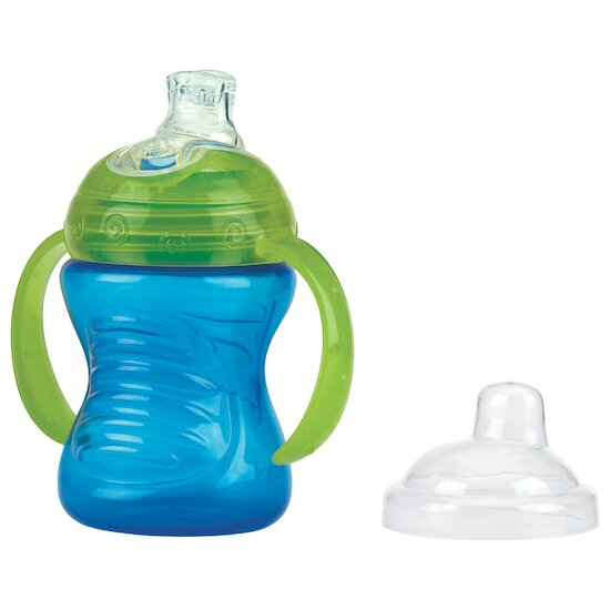 Nuby Gobelet anti-goutte Swirl Bleu 6 mois / 240 ml