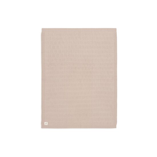 Jollein Couverture Lit Bébé grain knit Wild Rose 100x150 cm