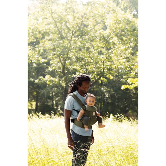 Ergobaby Porte-bébé Omni Breeze vert olive  Ergobaby Porte-bébé Omni Breeze vert olive