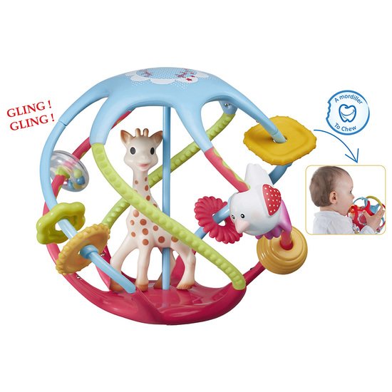 Sophie la girafe Balle d'éveil Twistin'ball   Sophie la girafe Balle d'éveil Twistin'ball