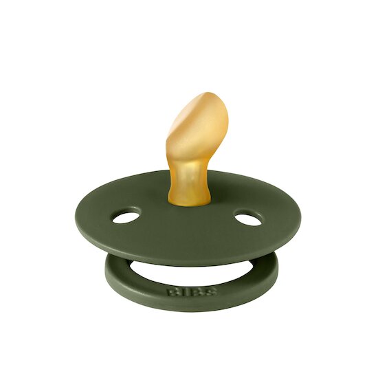 BIBS Tétines Colour Caoutchouc naturel Anatomique Hunter Green 
