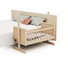 Berceau cododo en bois avec matelas