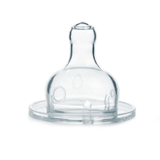 Suavinex 2 tétines bout rond silicone 3 vitesses 0+  