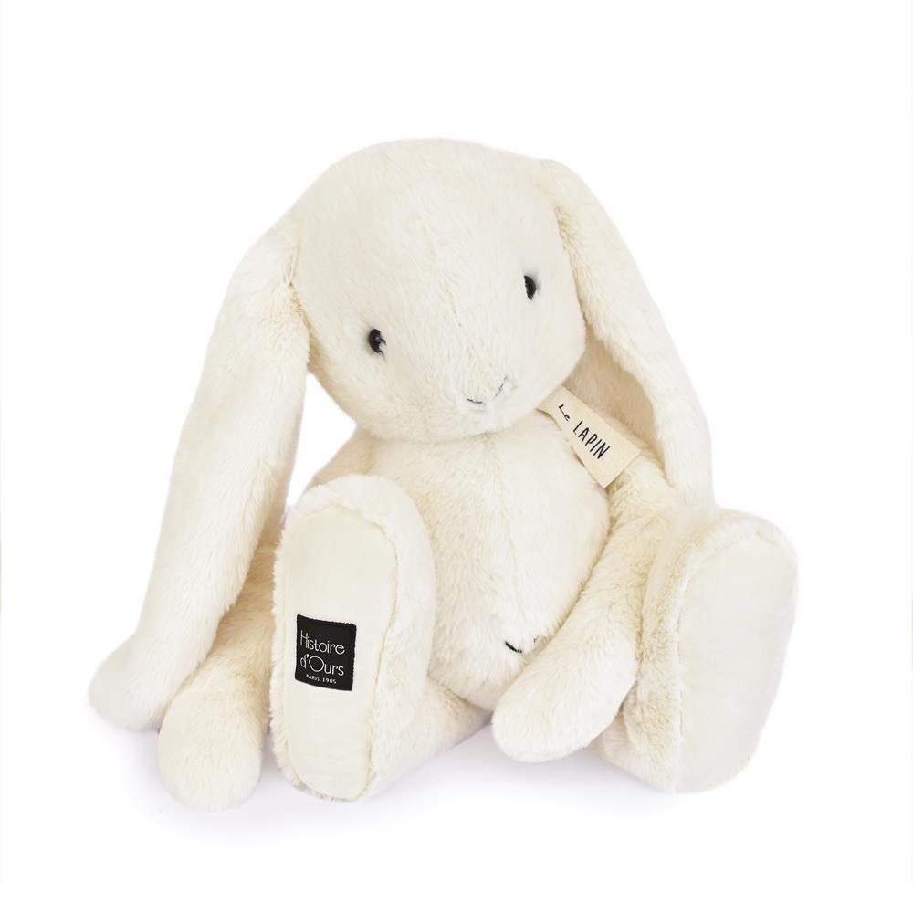 HISTOIRE D'OURS - Peluche Lapin 50 cm BLANC Histoire d'Ours