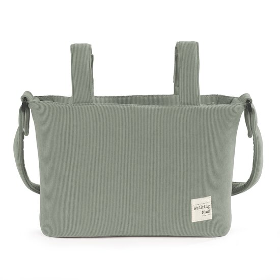 Walking Mum Sac à Langer velours côtelé Gala Mint  Walking Mum Sac à Langer velours côtelé Gala Mint