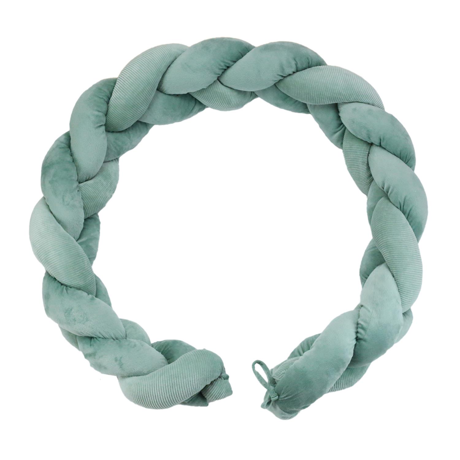 Trois Kilos Sept - Tresse decorative Wooly VERT Trois Kilos Sept