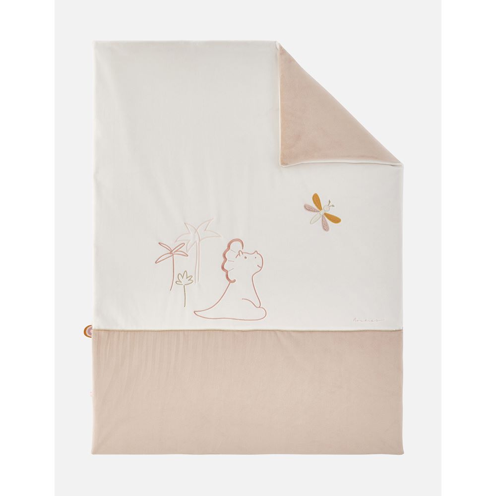 Noukie's - Couverture veloudoux Pop ROSE Noukie's