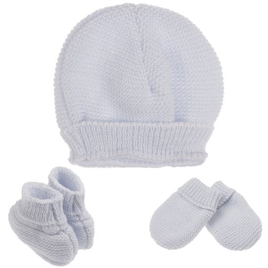 La Manufacture de layette Mini trousseau de naissance Bleu Layette 0-1 mois