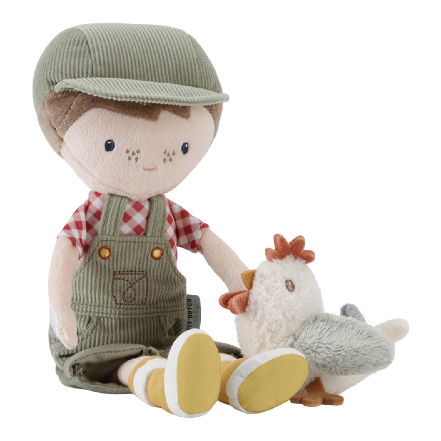 LITTLE DUTCH - Poupée Jim, ferme avec poule MULTICOLORE Little Dutch