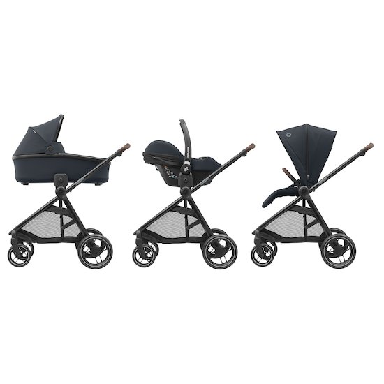 Poussette shop polyvalente compacte