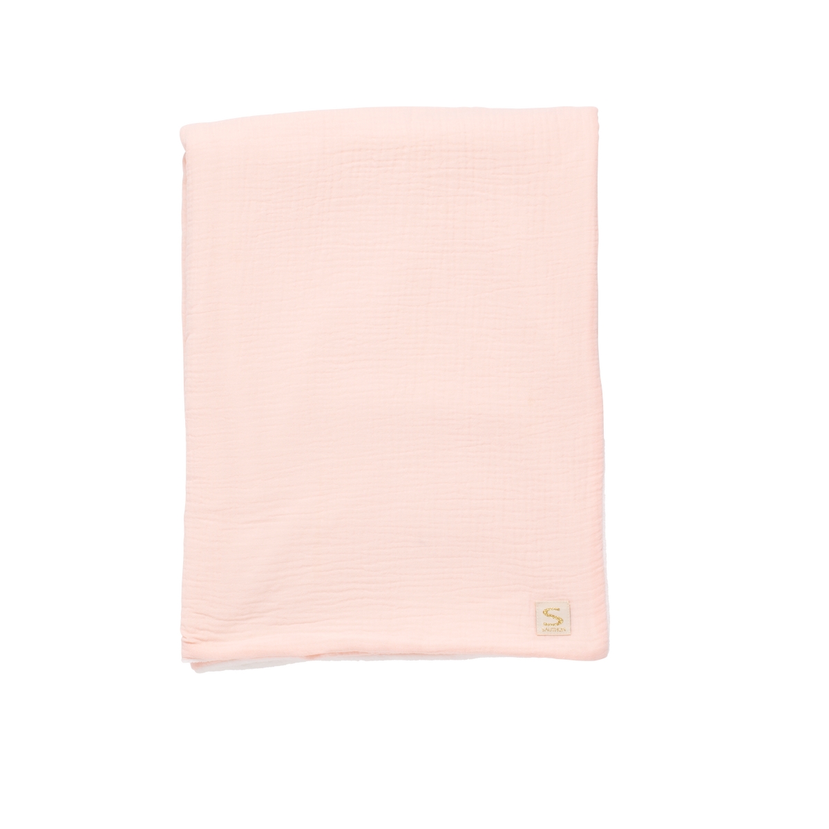 Sauthon - Couverture Uni Petale ROSE Sauthon