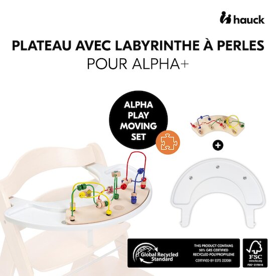 Hauck Plateau de jeu labyrinthe perles Alpha Play Moving set Water Animals  Hauck Plateau de jeu labyrinthe perles Alpha Play Moving set Water Animals