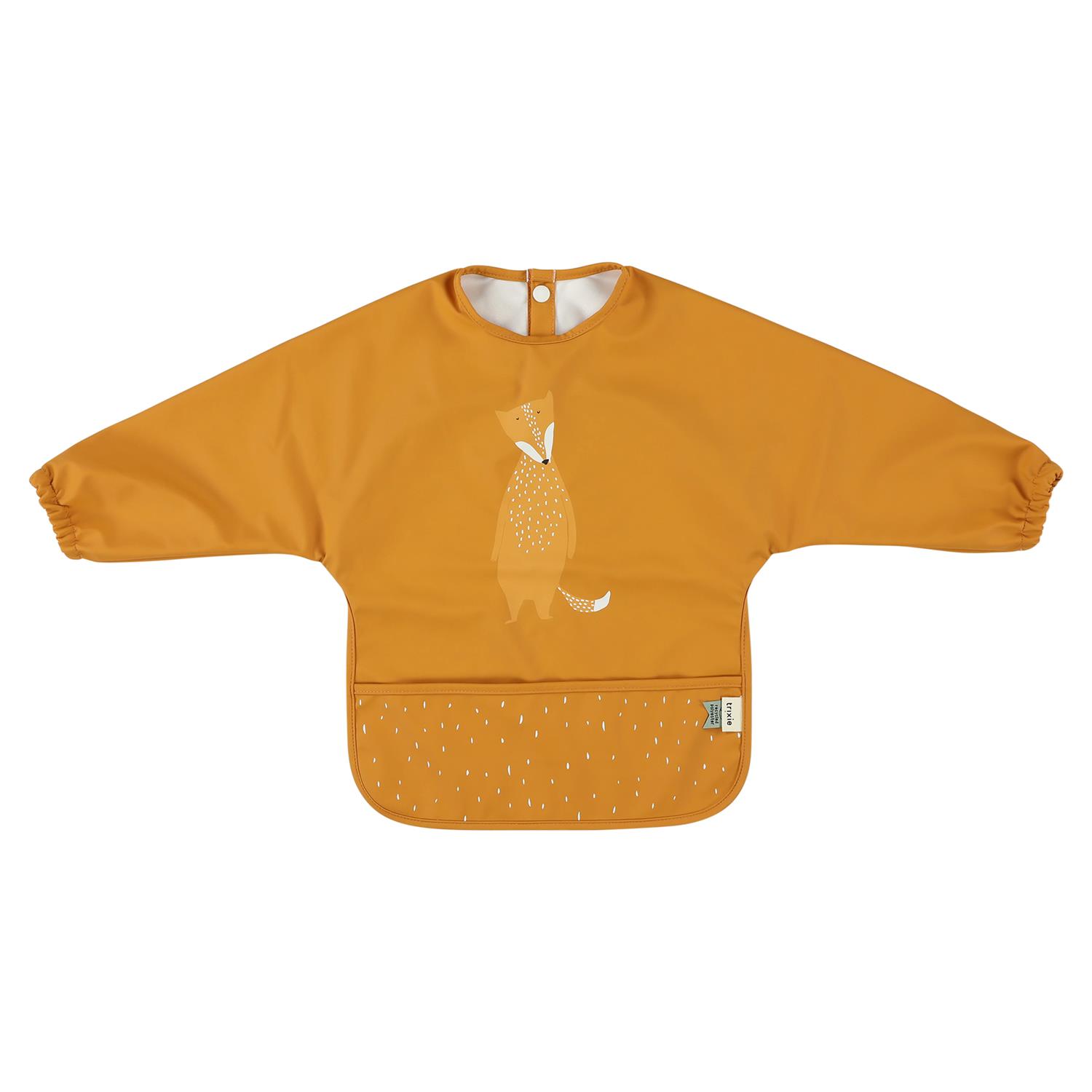 TRIXIE - Bavoir à manches imperméable ORANGE Trixie