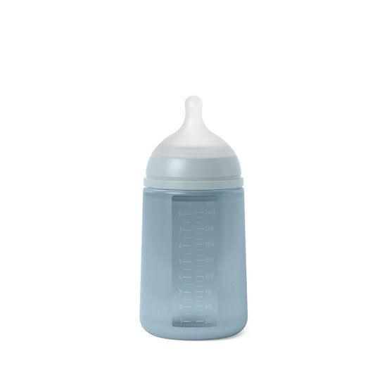 Suavinex Biberon silicone bleu 240 ml Suavinex Biberon silicone bleu 240 ml