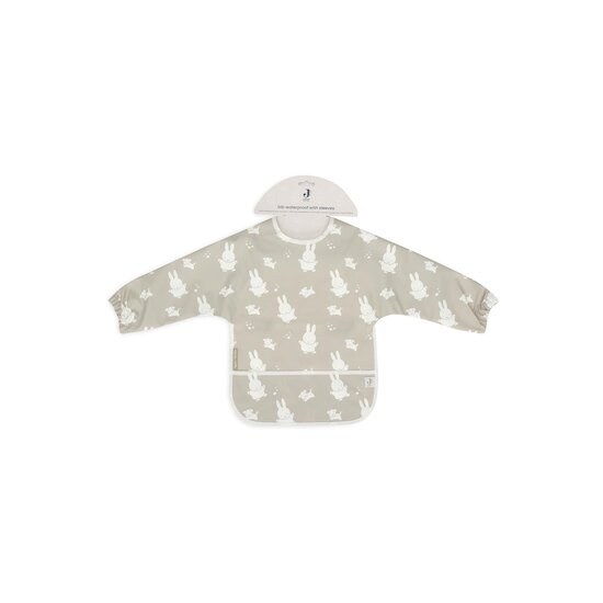 Jollein Bavoir à manches imperméable Miffy Olive Green  Jollein Bavoir à manches imperméable Miffy Olive Green