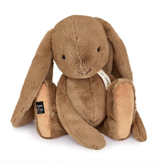 Histoire d'Ours Peluche Lapin 50 cm Noisette 