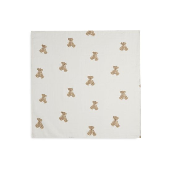 Jollein Lot de 3 langes gaze de coton Teddy Bear  Teddy Bear 70x70 cm Jollein Lot de 3 langes gaze de coton Teddy Bear  Teddy Bear 70x70 cm