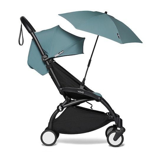 Ombrelle pour Poussette,Poussette de bébé réglable Pram Sun Shade UV Parapluie parapluie de protection contre la pluie avec connecteur pivotant pour fauteuil roulant Accessoires poussette Violet 