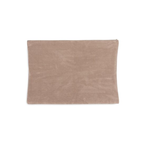 Jollein Housse matelas à Langer Cloudy Rib Milky Coffee 50x70 cm