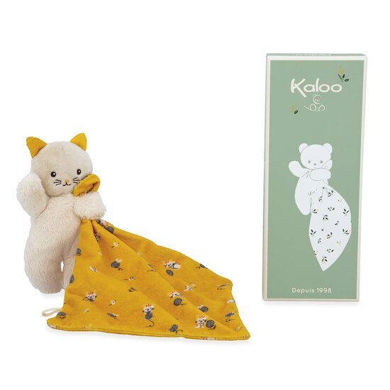 Kaloo Doudou chat Jaune 