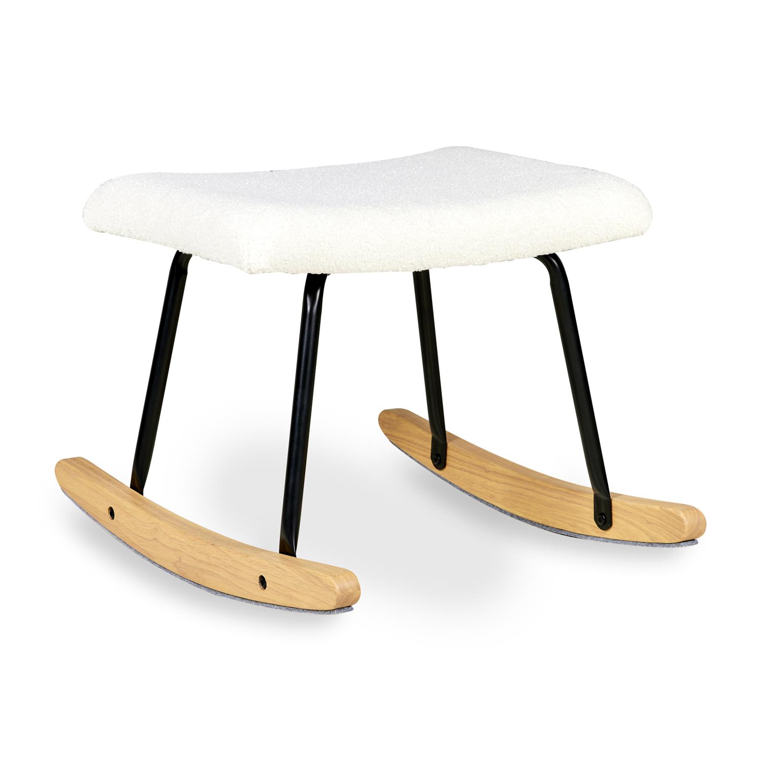Repose pied Rocker Basic/Nordic BLANC Quax