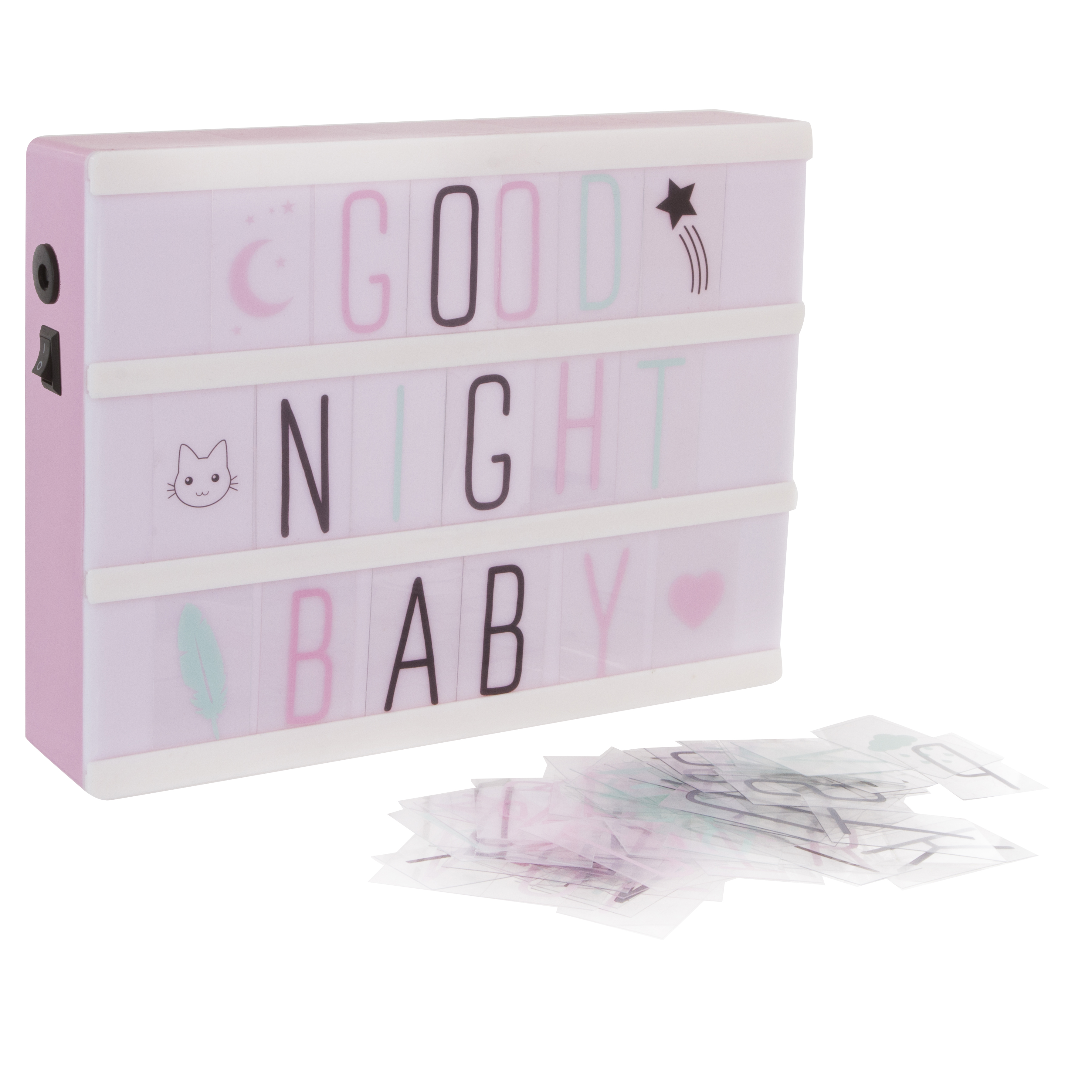 Boîte lumineuse à message Kid MULTICOLORE Atmosphéra créateur d'intérieur for kids