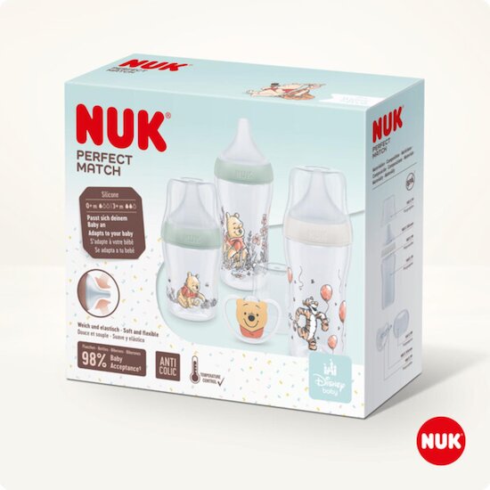 Nuk Coffret naissance Perfect Match WTP Multicolore  Nuk Coffret naissance Perfect Match WTP Multicolore