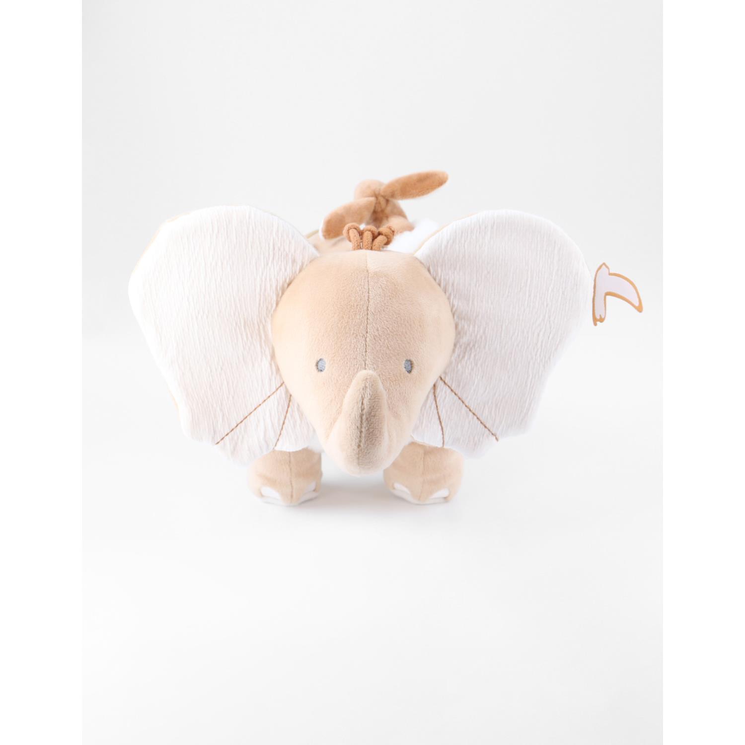 Peluche d'activité bali Bali & Moka BLANC Noukie's