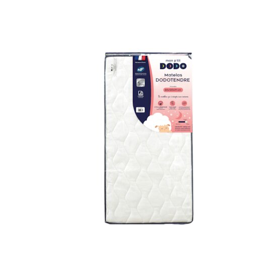 Mon P'tit Dodo Matelas Dodotendre Blanc/Anthracite  Mon P'tit Dodo Matelas Dodotendre Blanc/Anthracite