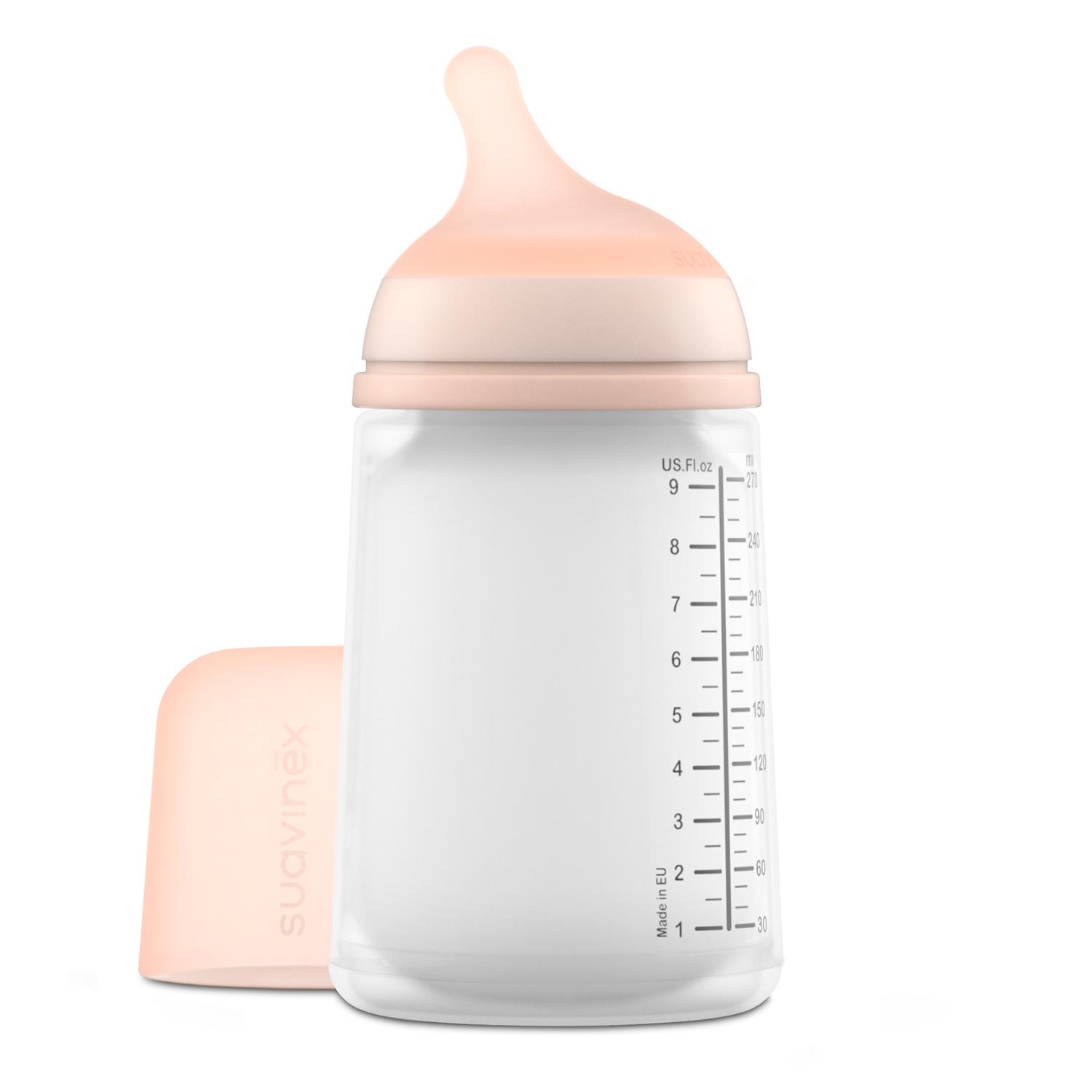 Suavinex - Biberon Anti-Colique Zero.Zero BLANC Suavinex