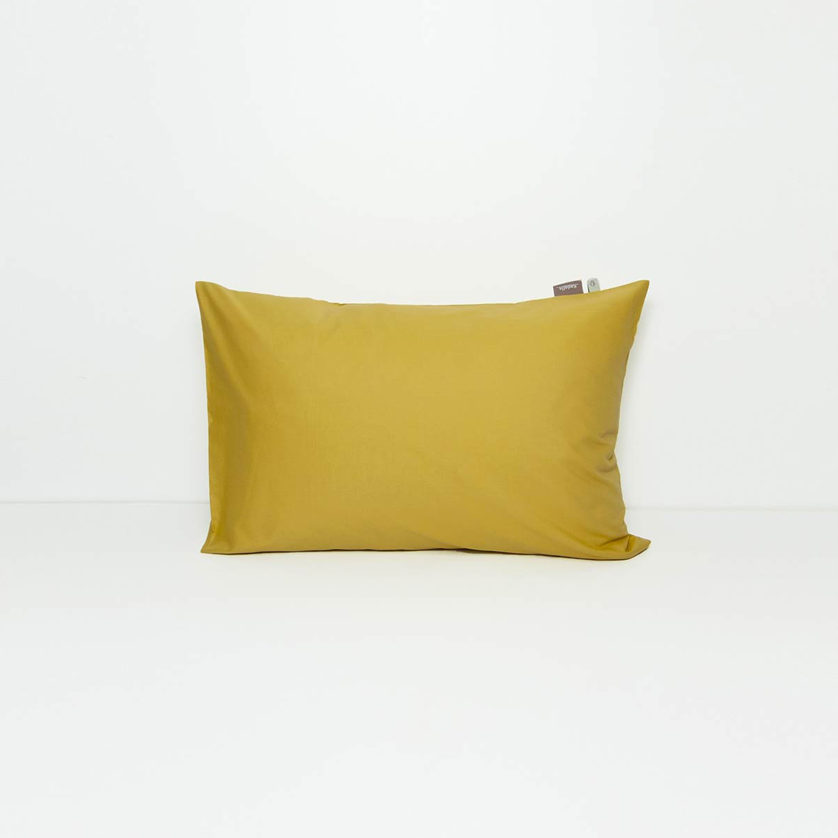 Taie d'oreiller 100% coton bio ORANGE Kadolis