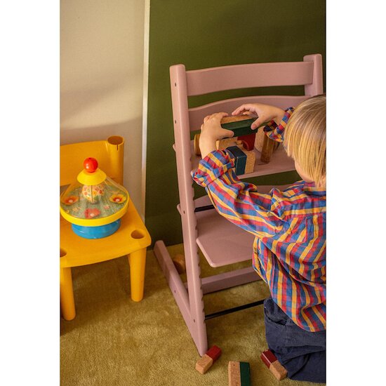 Stokke Chaise haute Tripp Trapp Mauve bruyere  Stokke Chaise haute Tripp Trapp Mauve bruyere