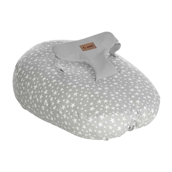 Jané Coussin de maternité et d'allaitement avec housse DIM GREY                        Jané Coussin de maternité et d'allaitement avec housse DIM GREY