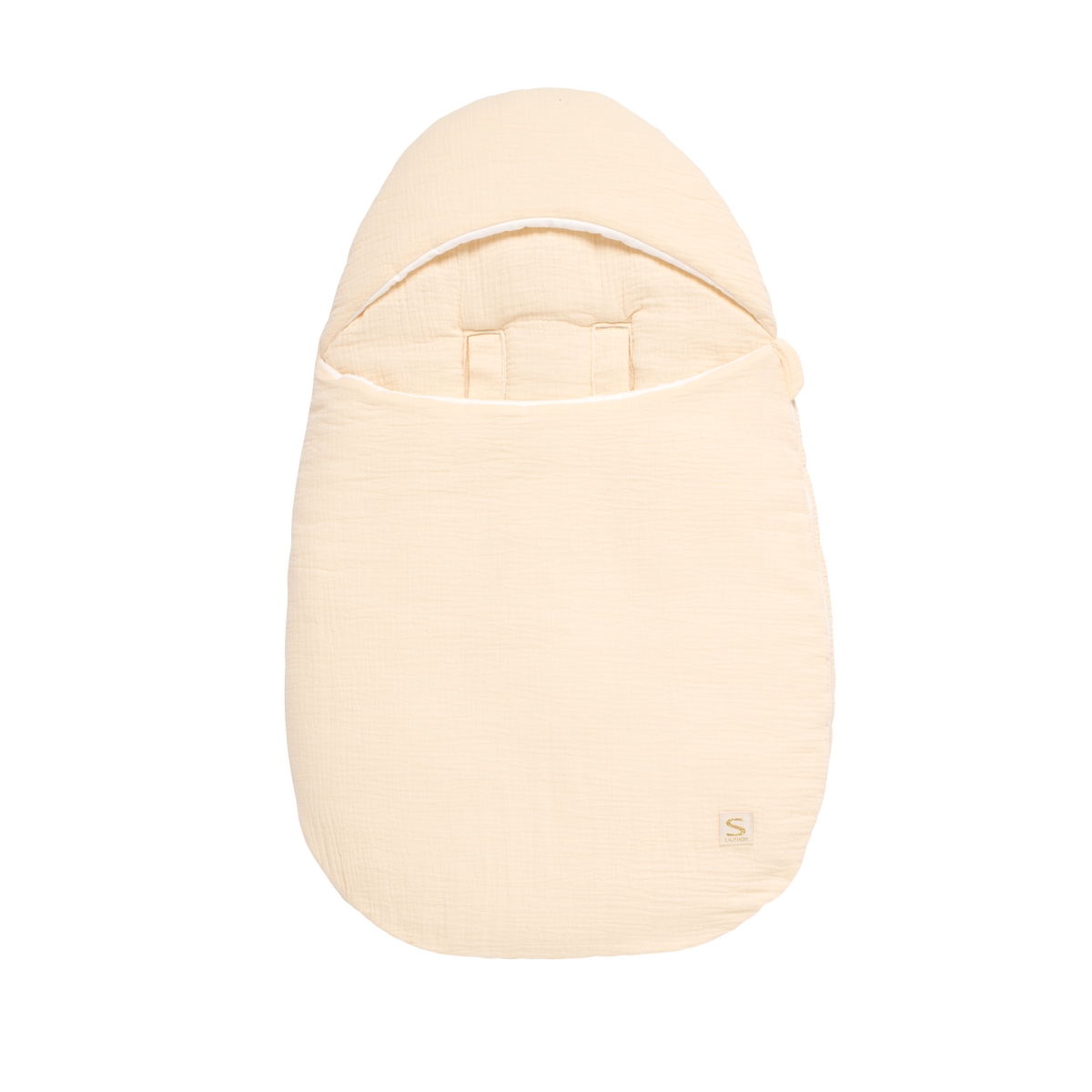 Sauthon - Nid d'ange 5 attaches Uni Vanilla BEIGE Sauthon