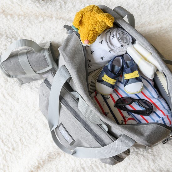 Béaba Sac à langer Genève Gris Chiné  