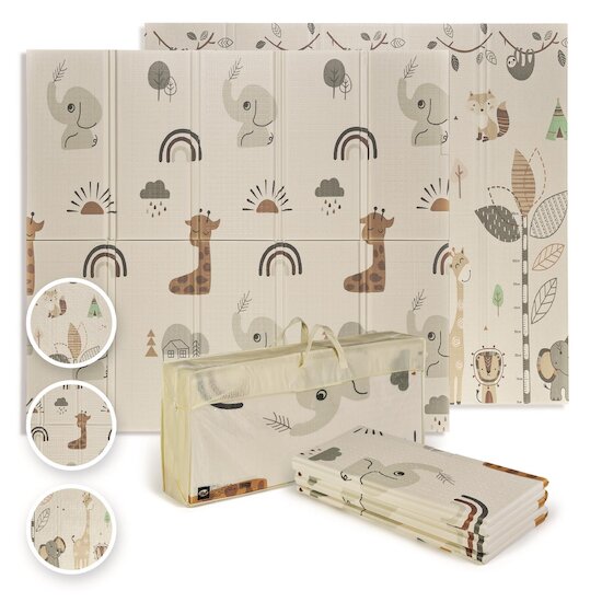 MS Innovaciones Tapis de jeu fancy Eléphant Multicolore 