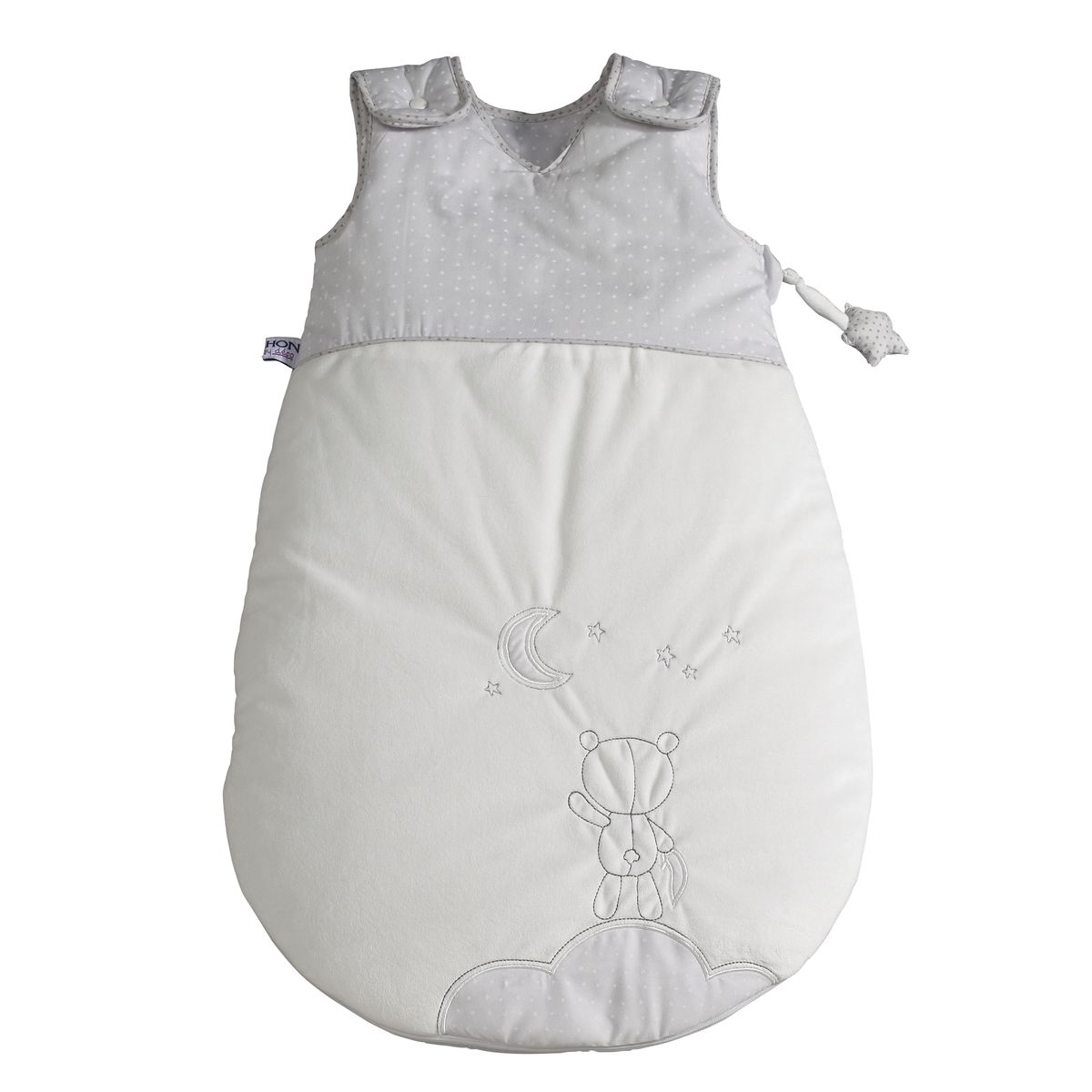 Gigoteuse ouatinee Celeste GRIS Sauthon Baby Déco