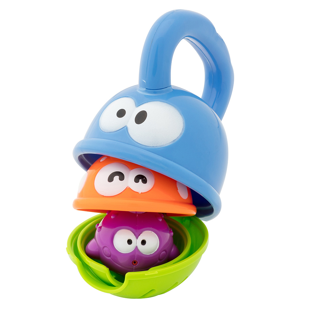 BADABULLE - Jouet de bain Rigolo catch MULTICOLORE Badabulle